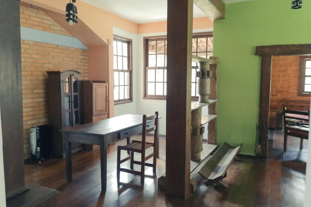 Em Tiradentes, Minas Gerais, Casa Tipica E Espacosa Em Terreno Arborizado Dış mekan fotoğraf