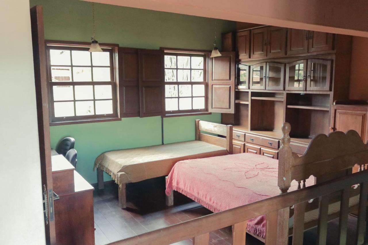 Em Tiradentes, Minas Gerais, Casa Tipica E Espacosa Em Terreno Arborizado Dış mekan fotoğraf
