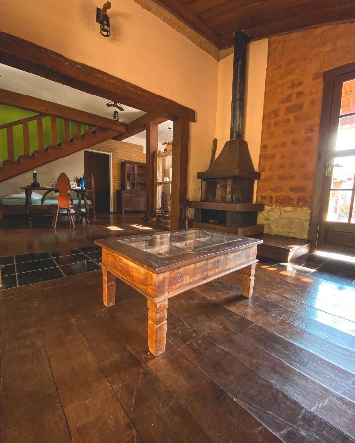 Em Tiradentes, Minas Gerais, Casa Tipica E Espacosa Em Terreno Arborizado Dış mekan fotoğraf